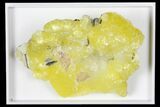 Lemon-Yellow Brucite - Balochistan, Pakistan #131232-1